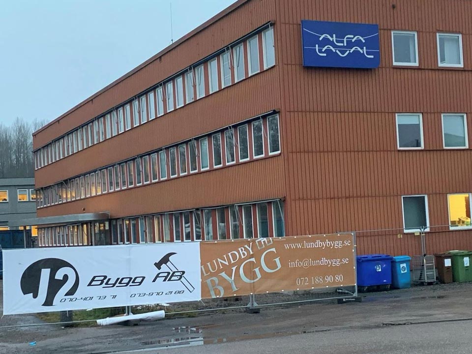 Byggprojekt kontor